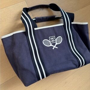 Chanel sport ligne tennis vintage bag tote